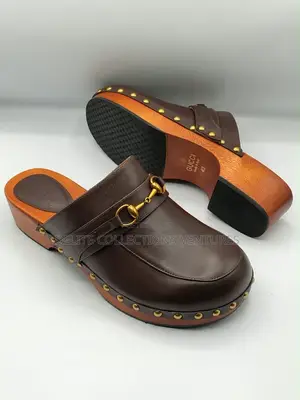 Gucci Horsebit Platform Clog Mule