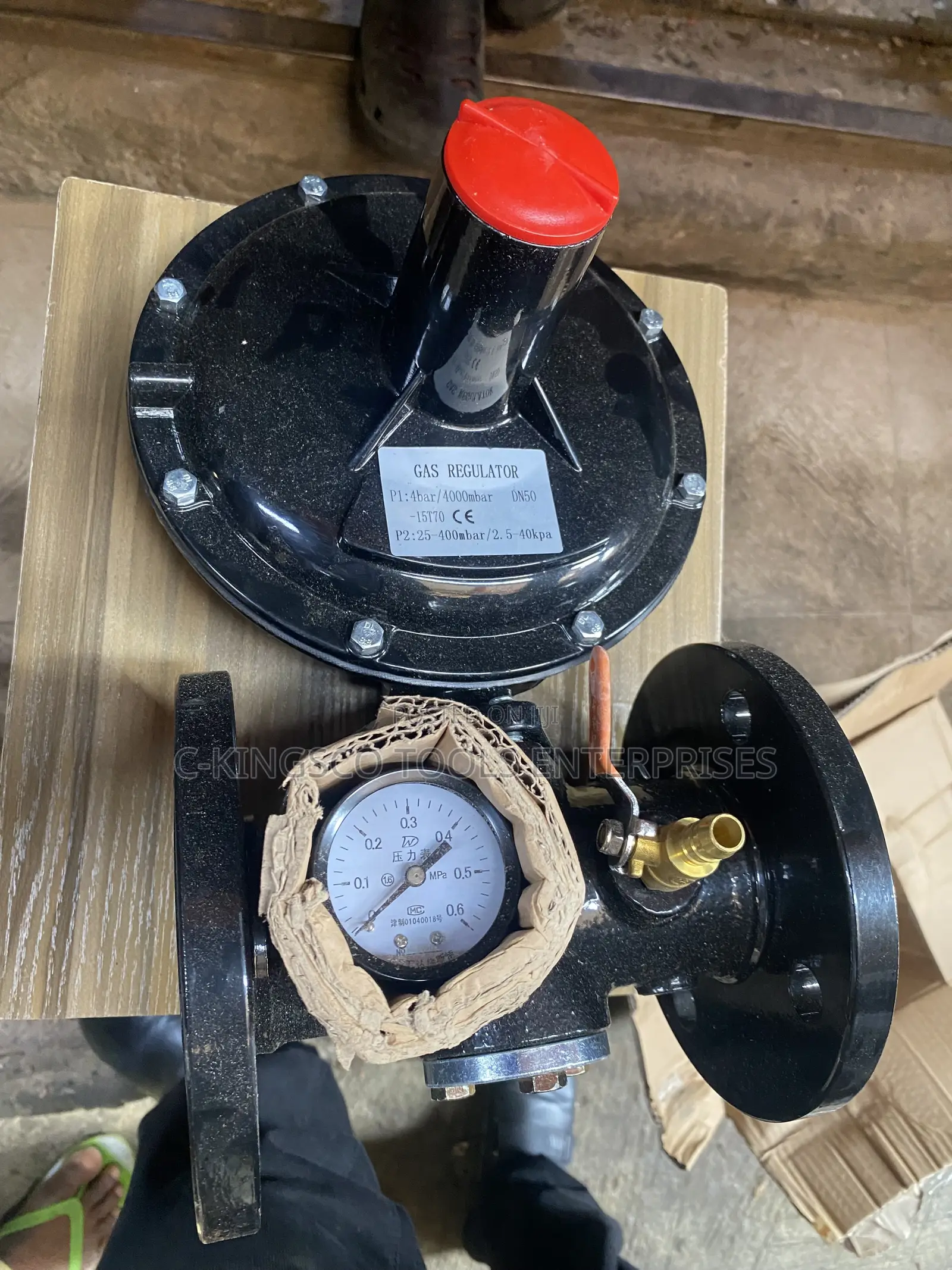 Industrial Gas Pressure Regulator