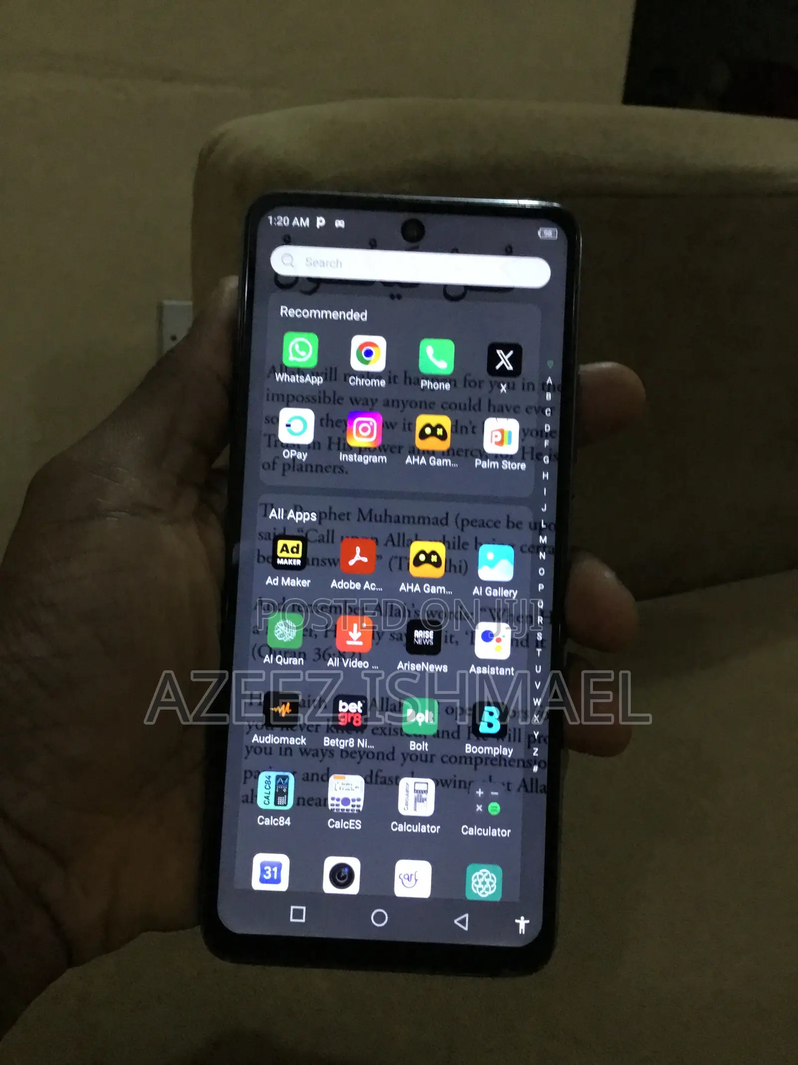 Infinix Note 10 Pro 128 GB Black