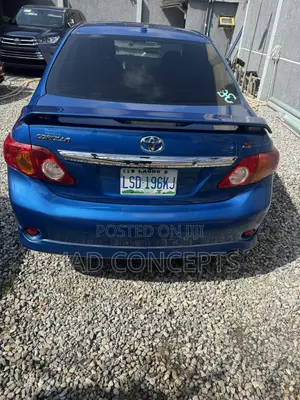 Toyota Corolla S 4dr Sedan (1.8L 4cyl 4A) 2010 Blue