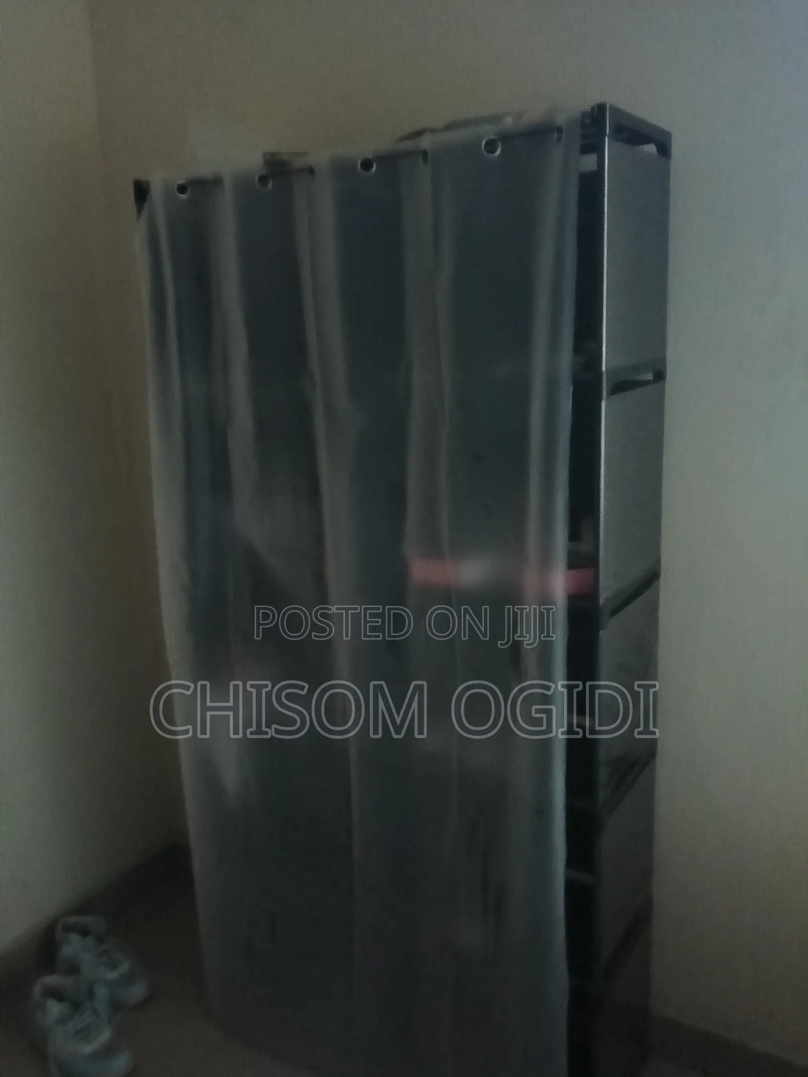 Detachable Double Storage Rack With Curtain