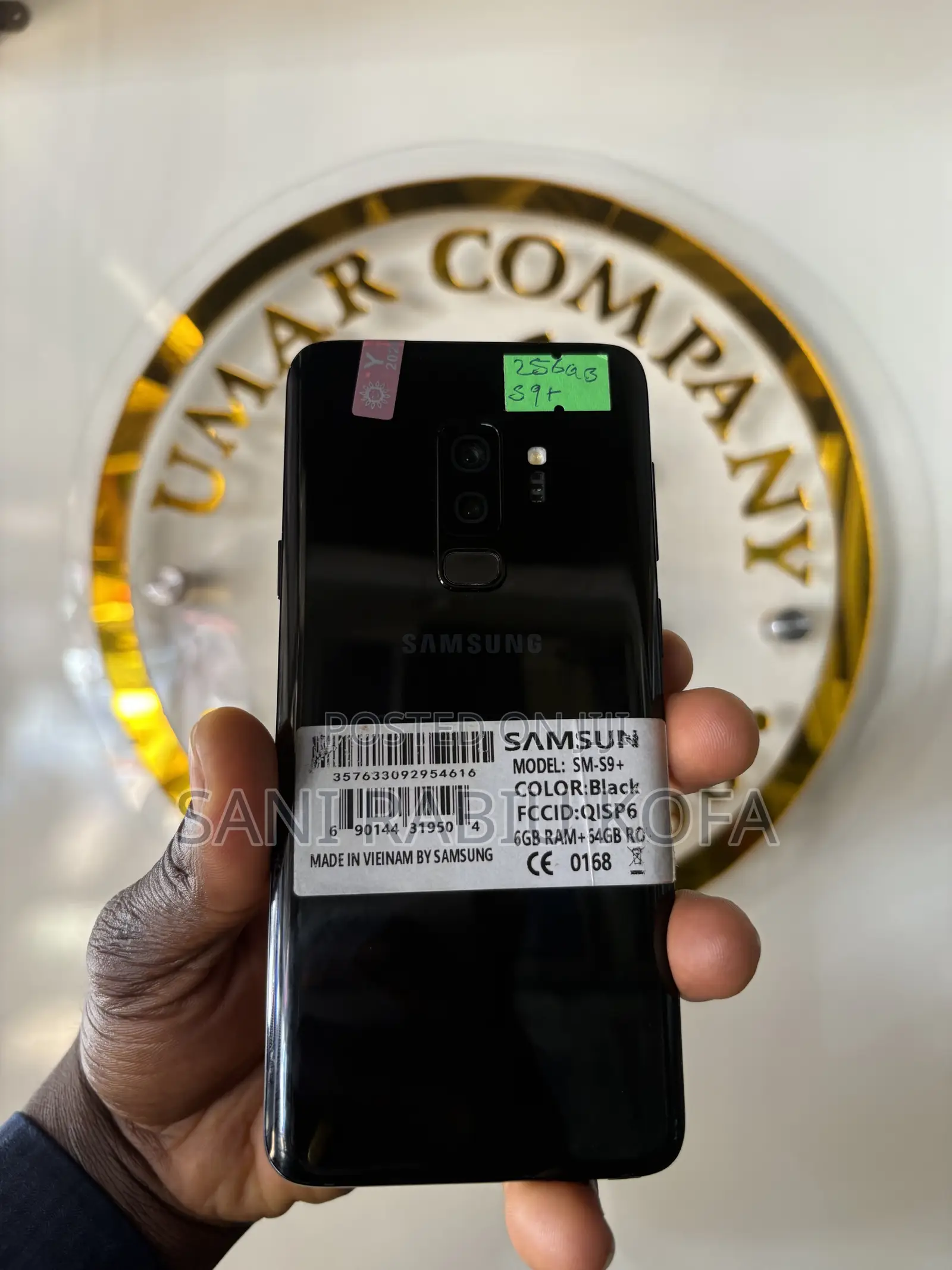 Samsung Galaxy S9 Plus 256 GB Black