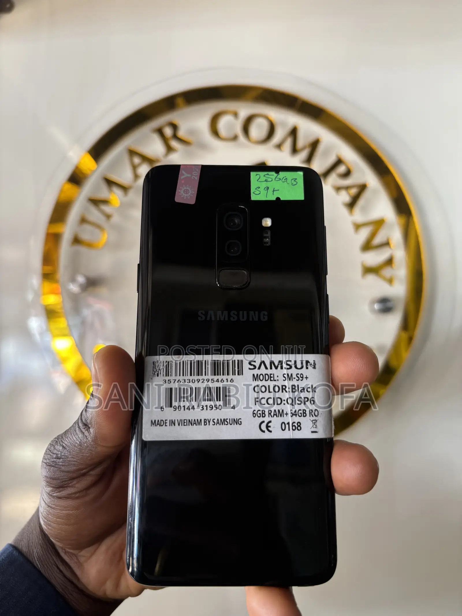 Samsung Galaxy S9 Plus 256 GB Black