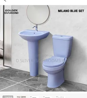 Golden Diamond Milano Blue Set