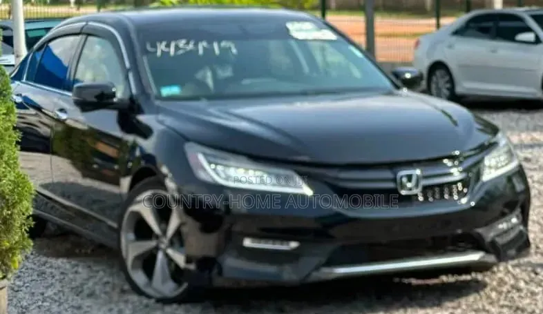 Honda Accord EX-L V6 4dr Sedan FWD (3.5L 6cyl 6A) 2017 Matt Black