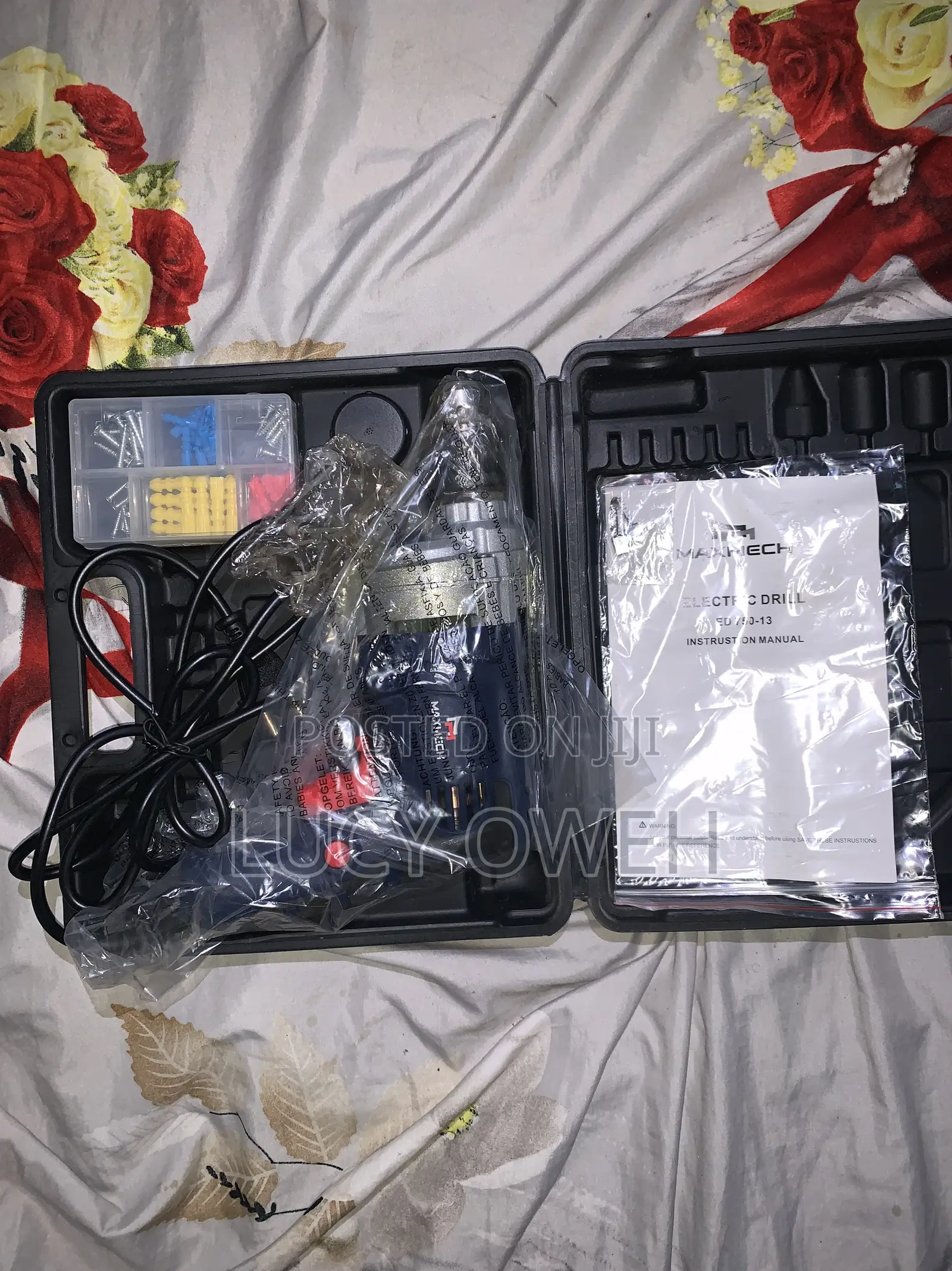 Electric Drilling Machine and Tool Box
