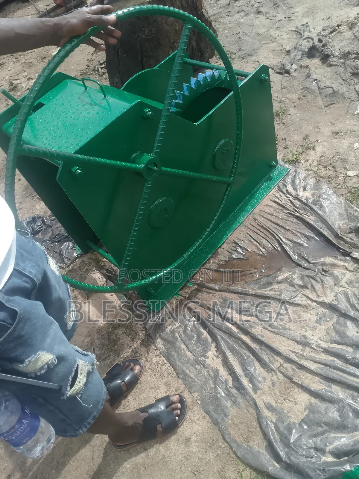Heavy-Duty Industrial Manual Winch – ₦4 Million