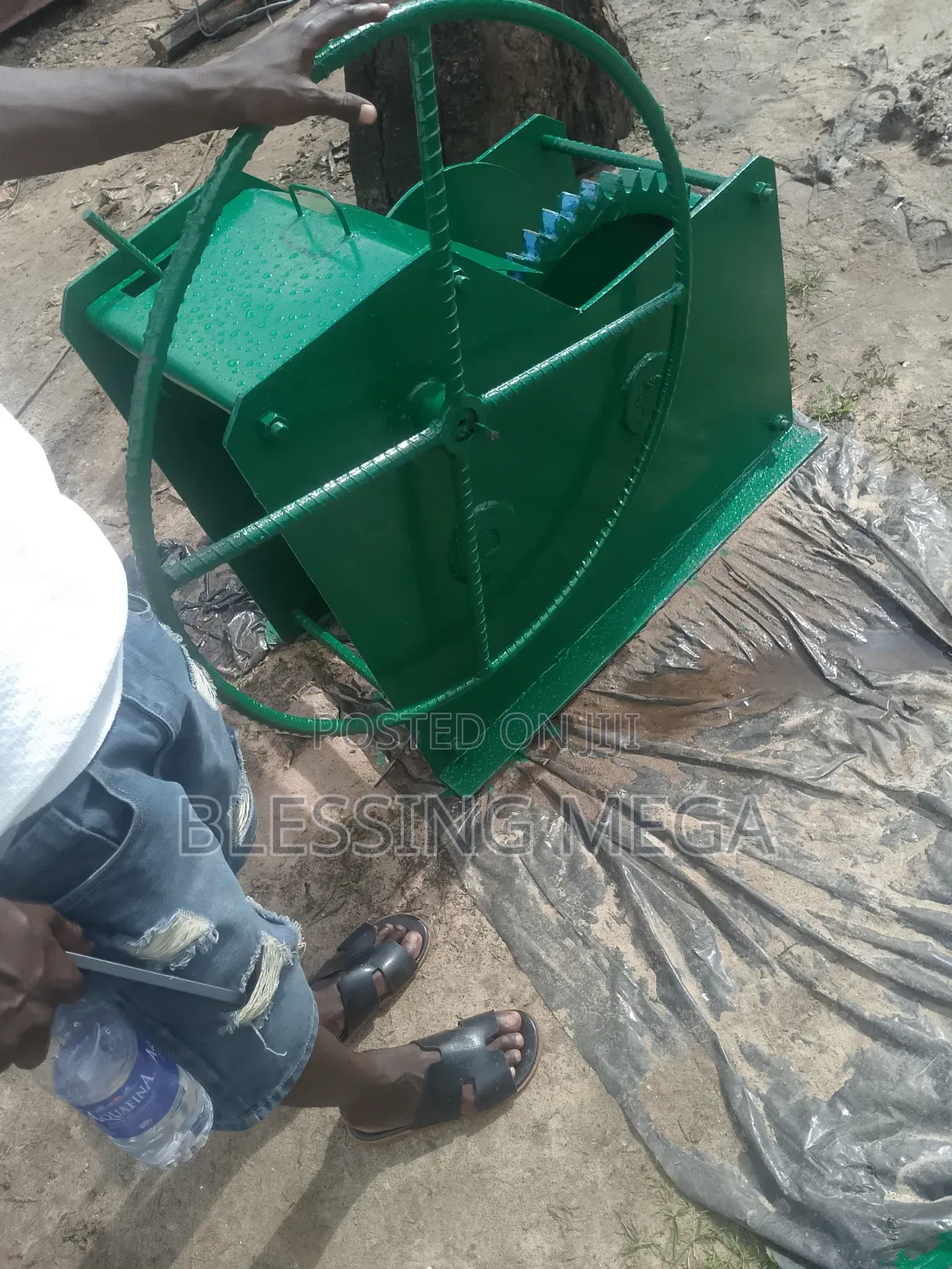 Heavy-Duty Industrial Manual Winch – ₦4 Million