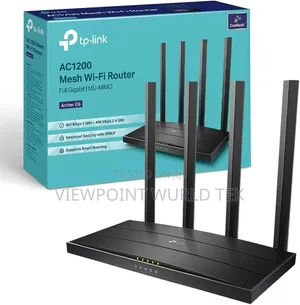 TP-Link Archer C6 AC1200 Mesh Wi-Fi Router Box