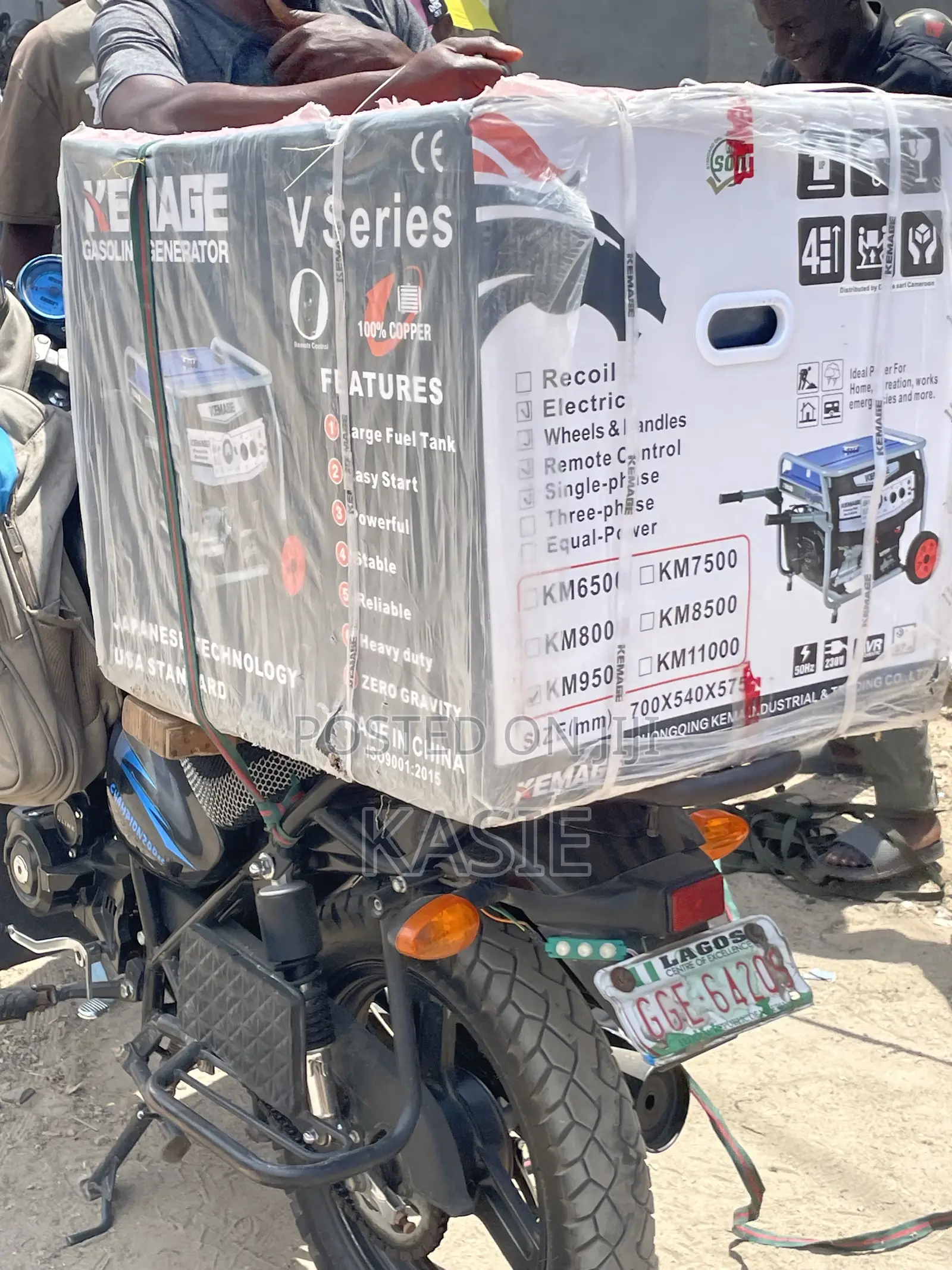 10.5kva Original Kemage Remote Control Generator