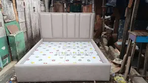 A Lovely and Royal 6 X 6 Bed With a Bed Side for Sale