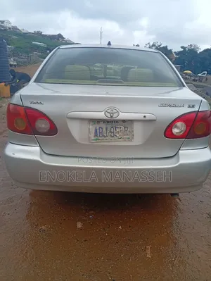 Toyota Corolla Sedan 2003 Silver