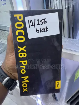New Xiaomi Poco X8 Pro Max 256 GB Black