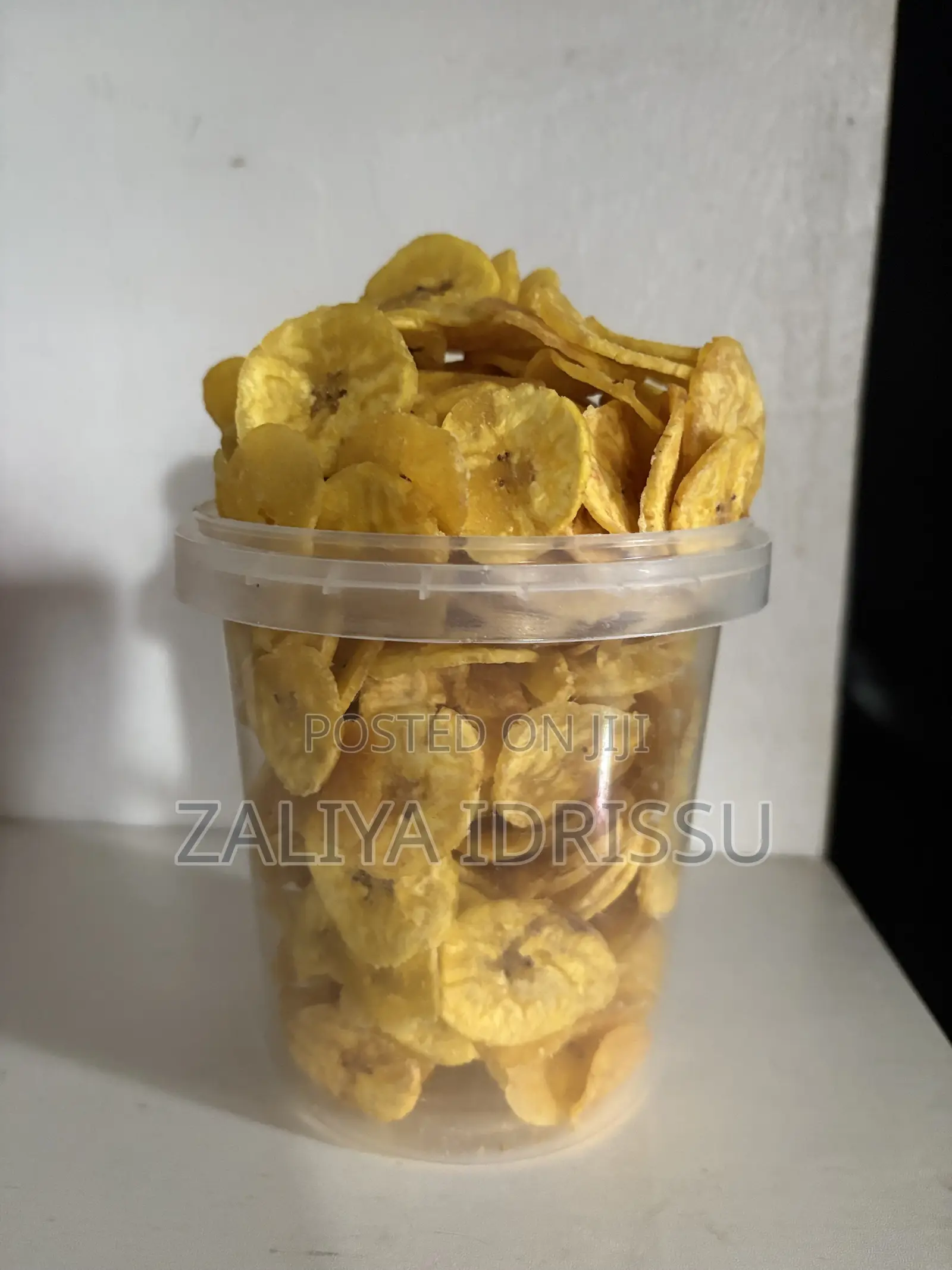 Sweet Unripe Plantain Chips