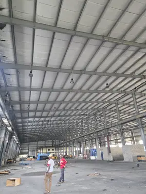 Steel Pillars and Roofing