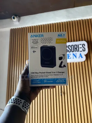 Anker MagGo 3-in-1 Foldable Wireless Charging Station (Qi2 15W)