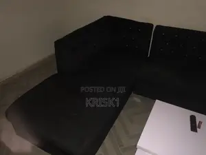 L Shape Chair With Center Table