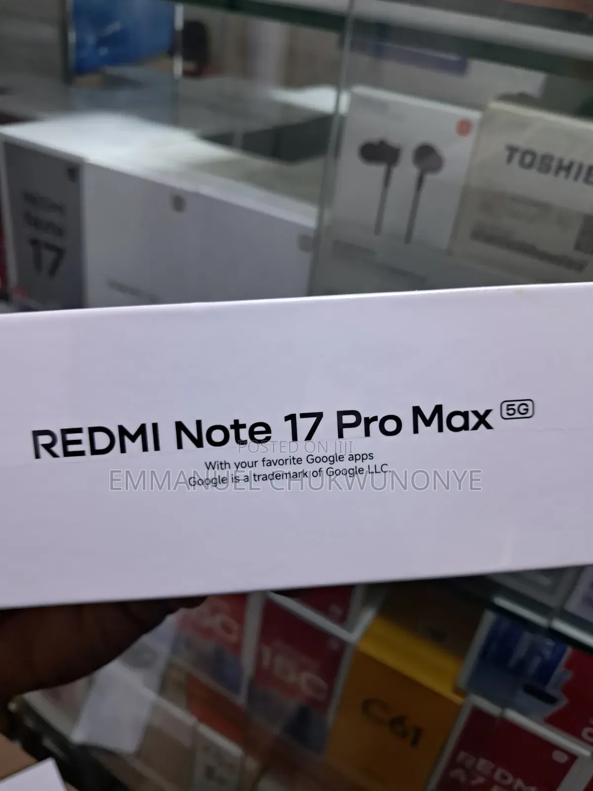 New Xiaomi Redmi Note 17 Pro Max 256 GB Black