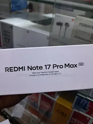New Xiaomi Redmi Note 17 Pro Max 256 GB Black