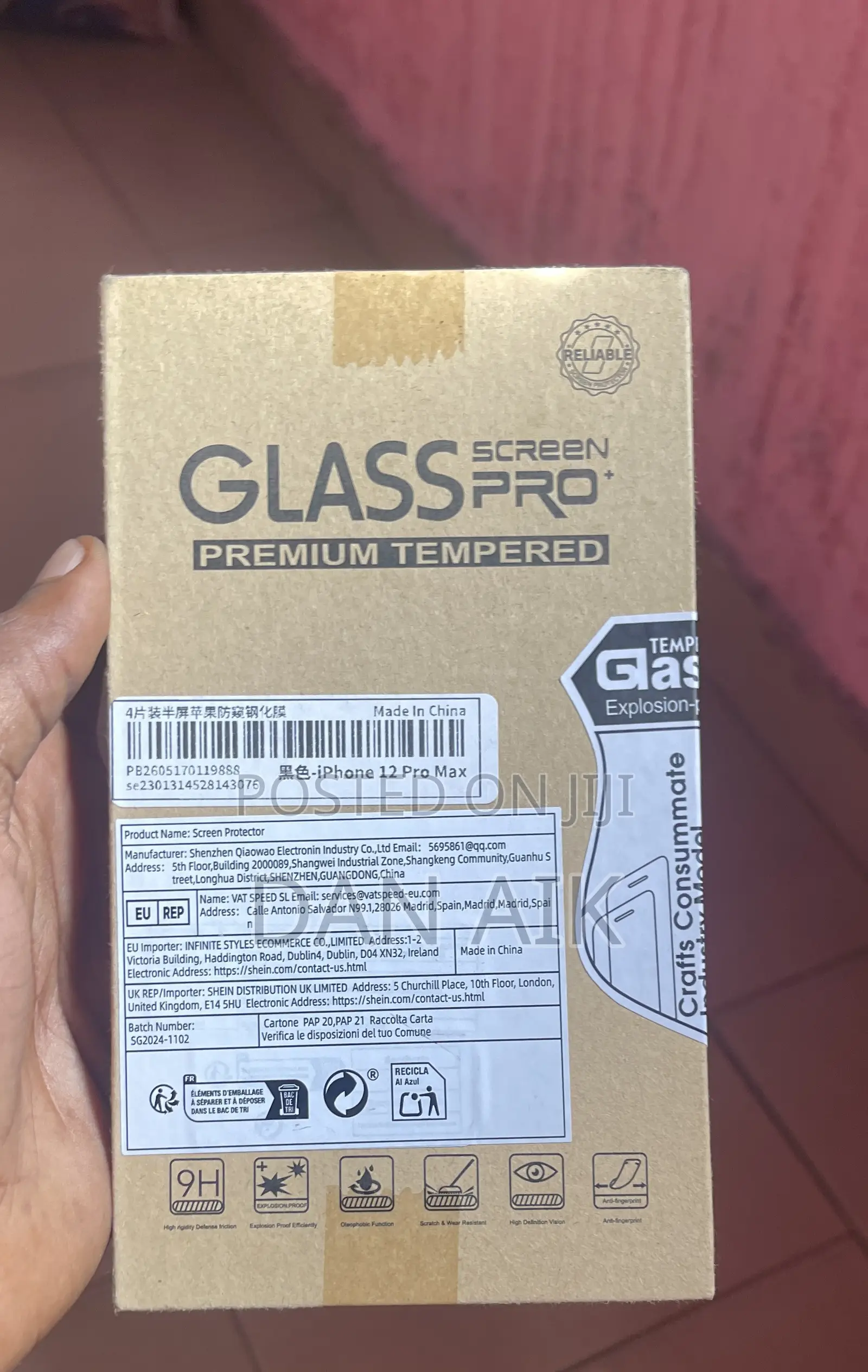 4 in 1 iPhone 12 Pro Max Screen Guard