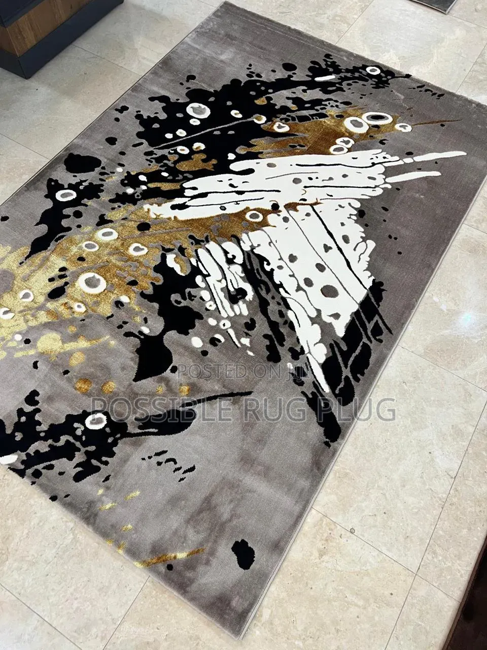 Gold/Brown/White Design Center Rugs