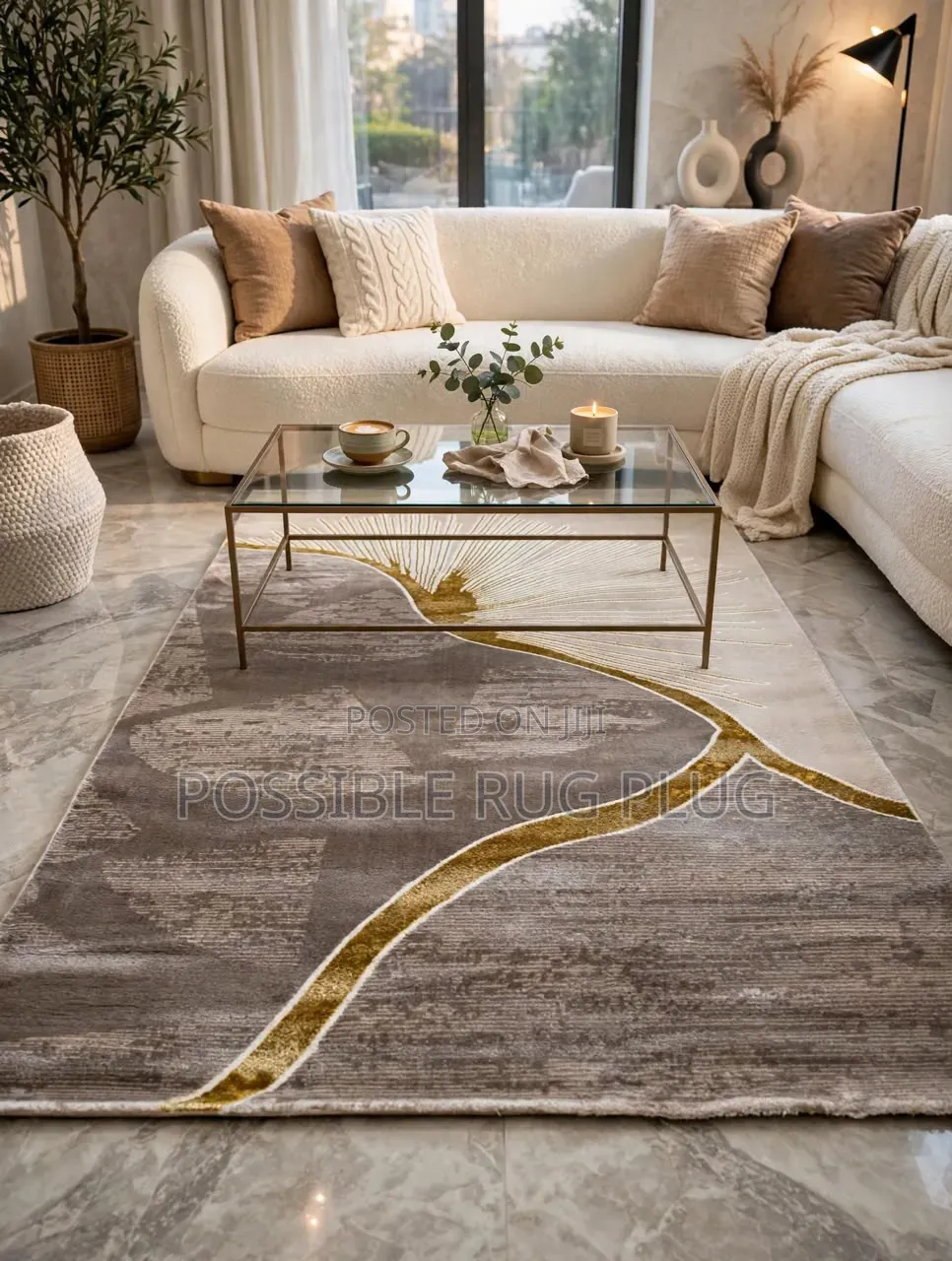 Super Silk Design Turkish Center Rug