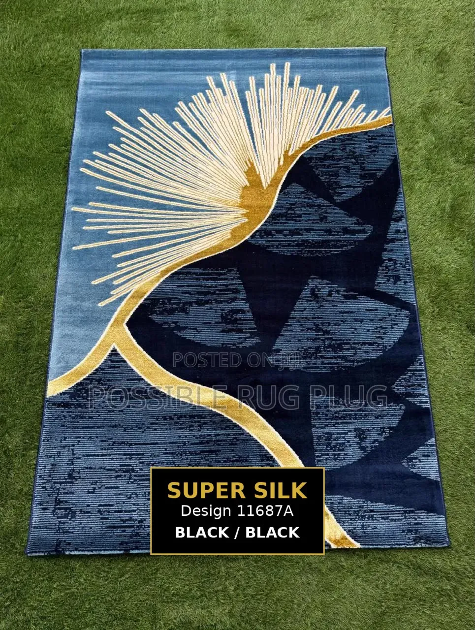 Super Silk Design Turkish Center Rug