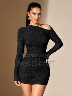 Women’s Black Sexy Mini-Dress