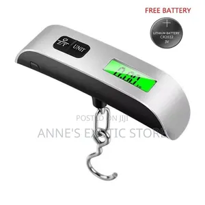 Portable Digital Luggage Scale 50kg LCD Travel Weighing Scale