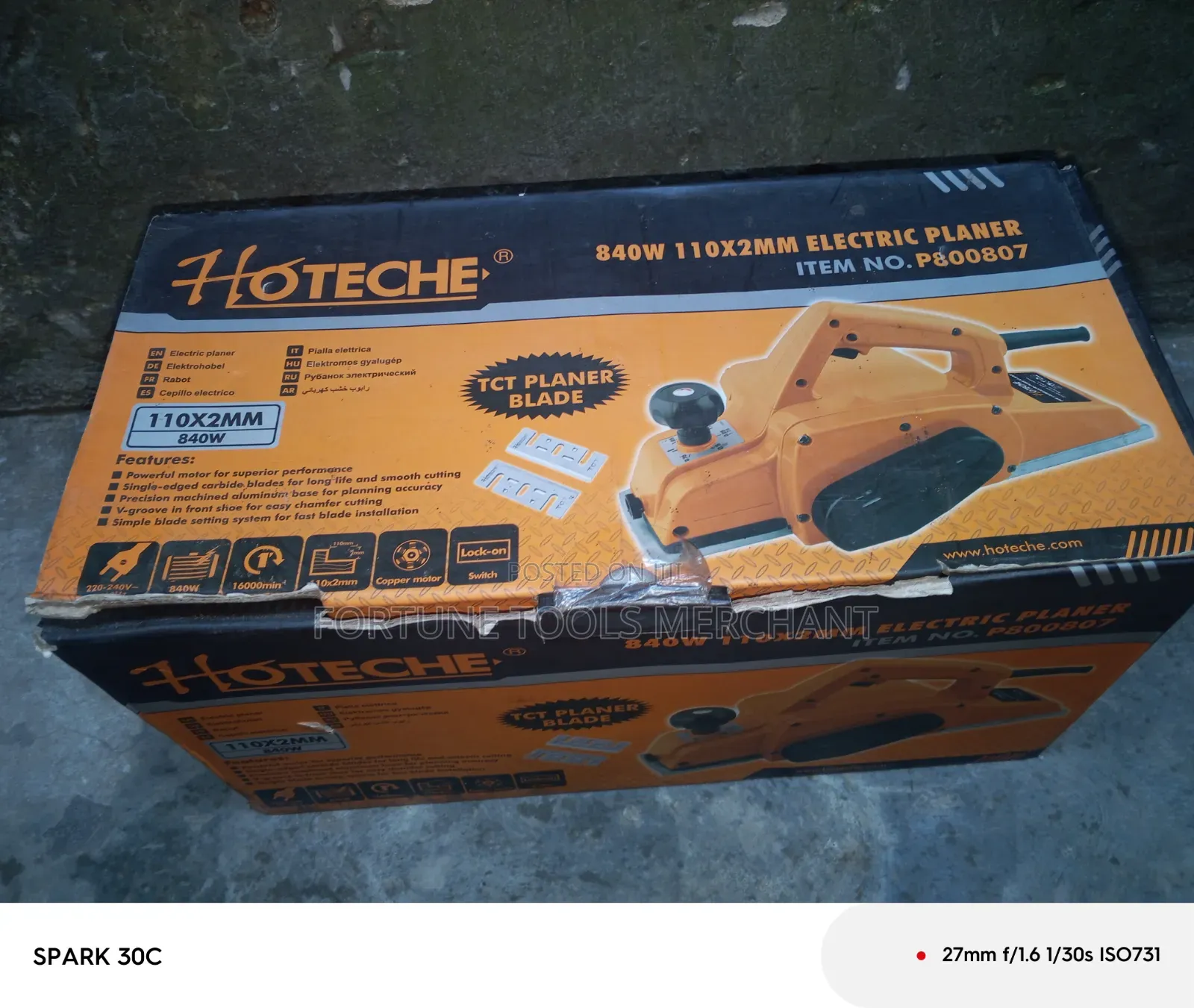 Hotteche Planer P800807