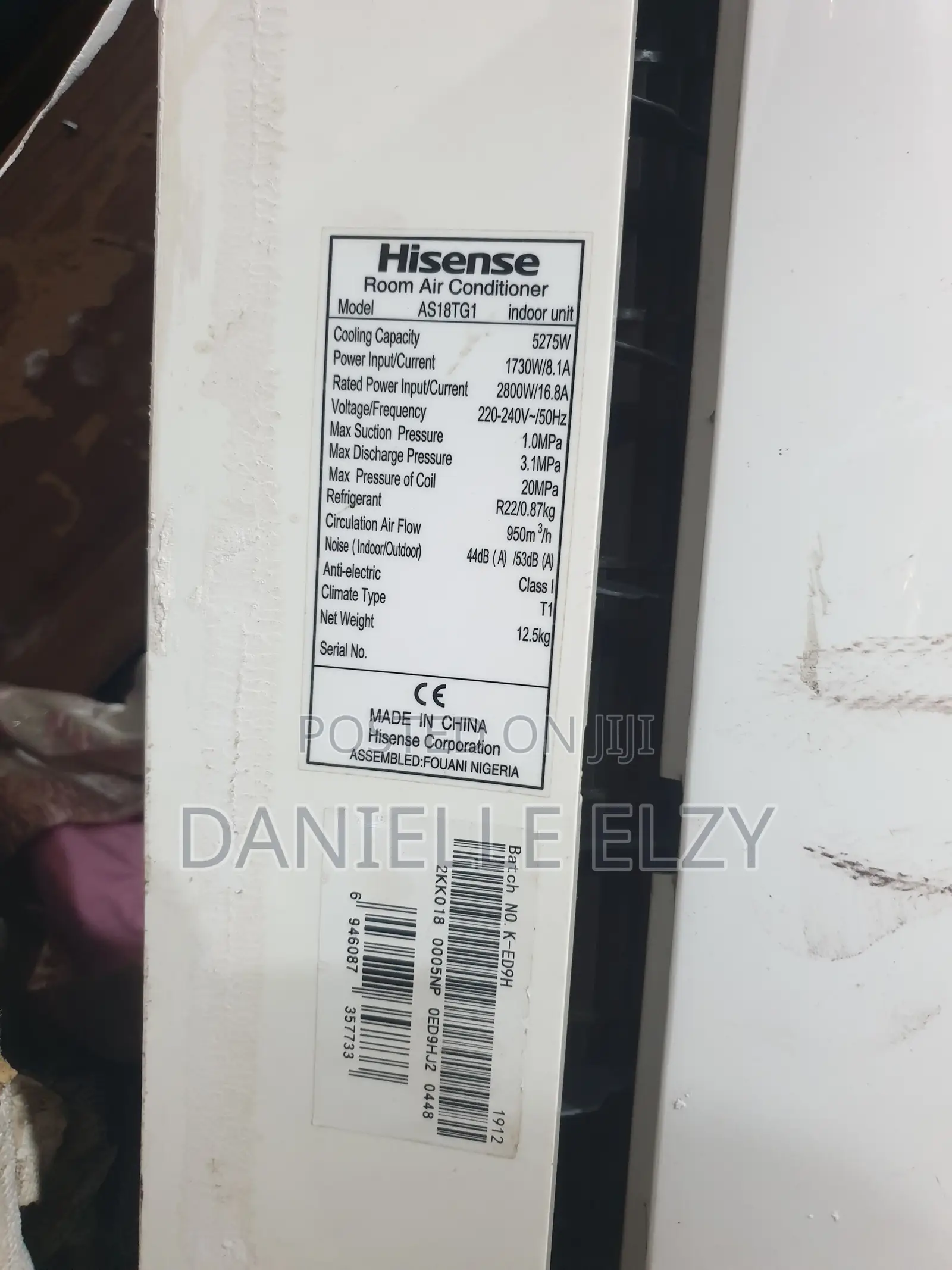 2hp Neatly Used Air Conditioner