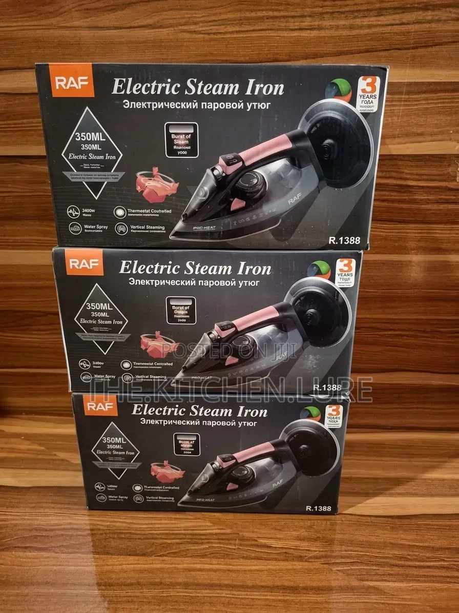 RAF Cordless Electric Steam Iron