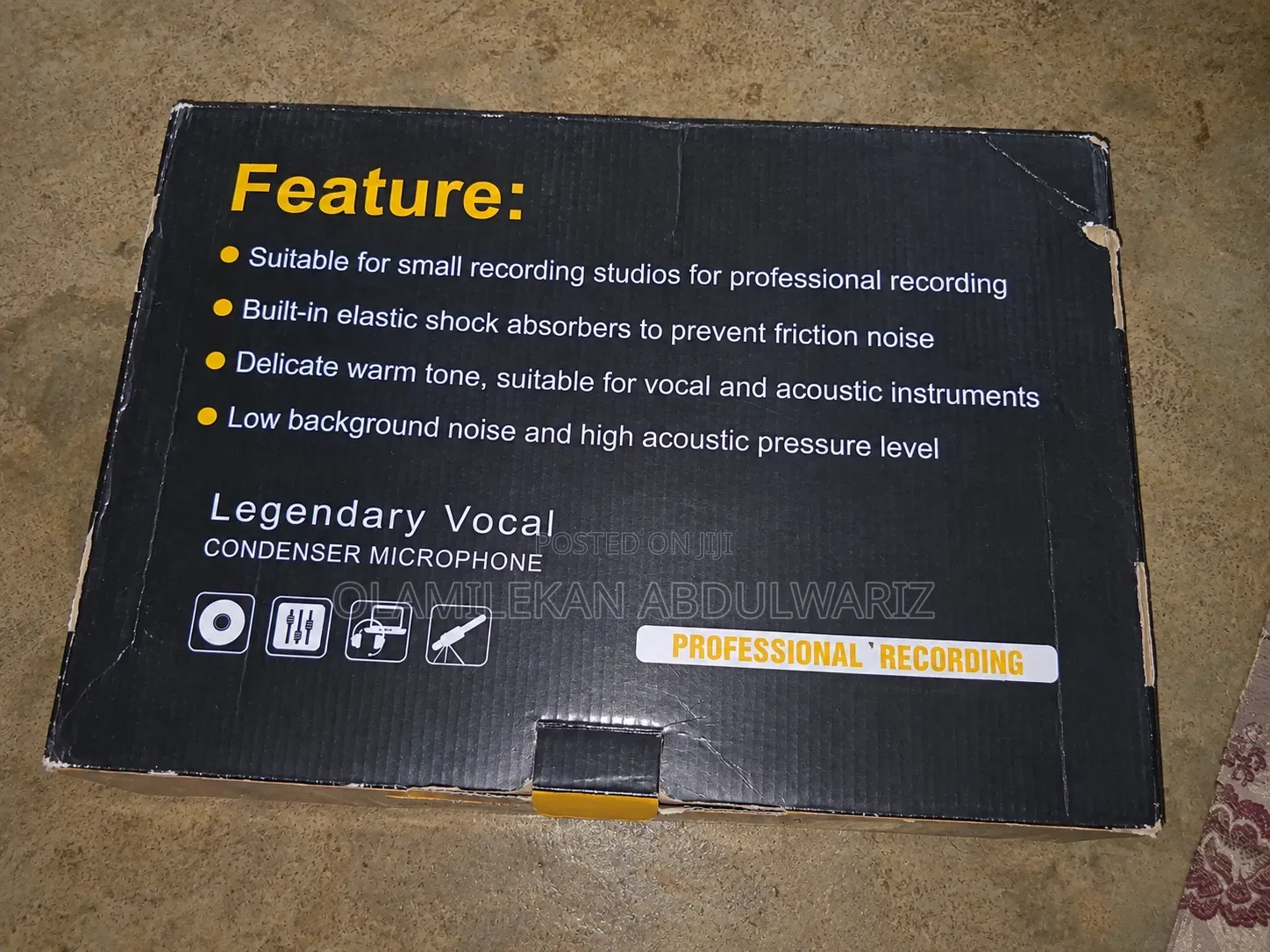 Big New Condenser Microphone