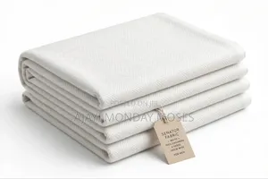 Original White Senator Material - 4 Yards Complete