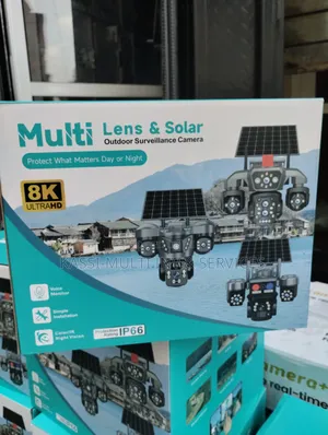 V 380 Multi Lens & Solar PTZ Camera