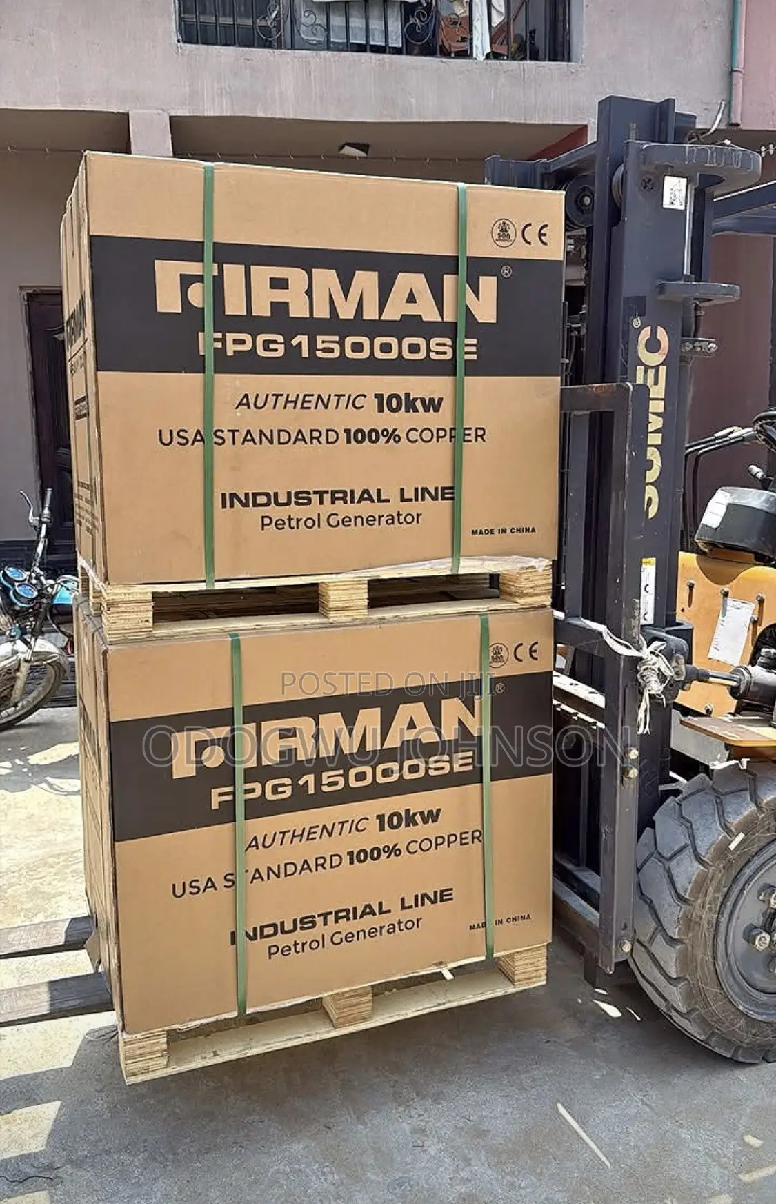 10kva Silent Diesel Generators Set - Super Silent - 100% Copper