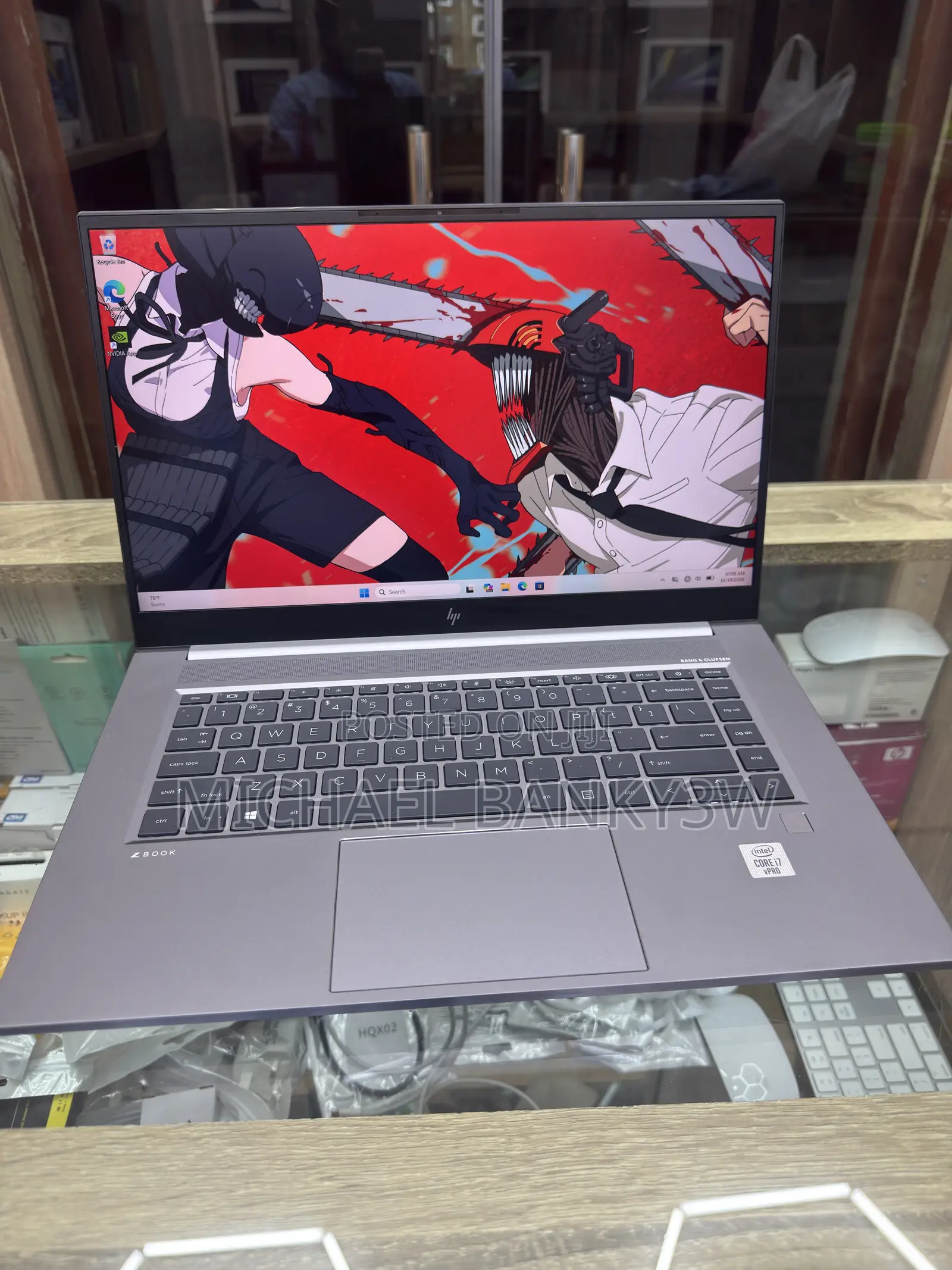 Laptop HP Zbook Studio G7 32GB Intel Core i7 SSD 512GB