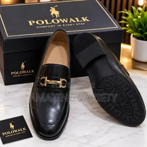 Quality Coporate Men Black Office Shoes