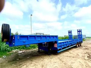 Low Flatbed Semi-Trailer