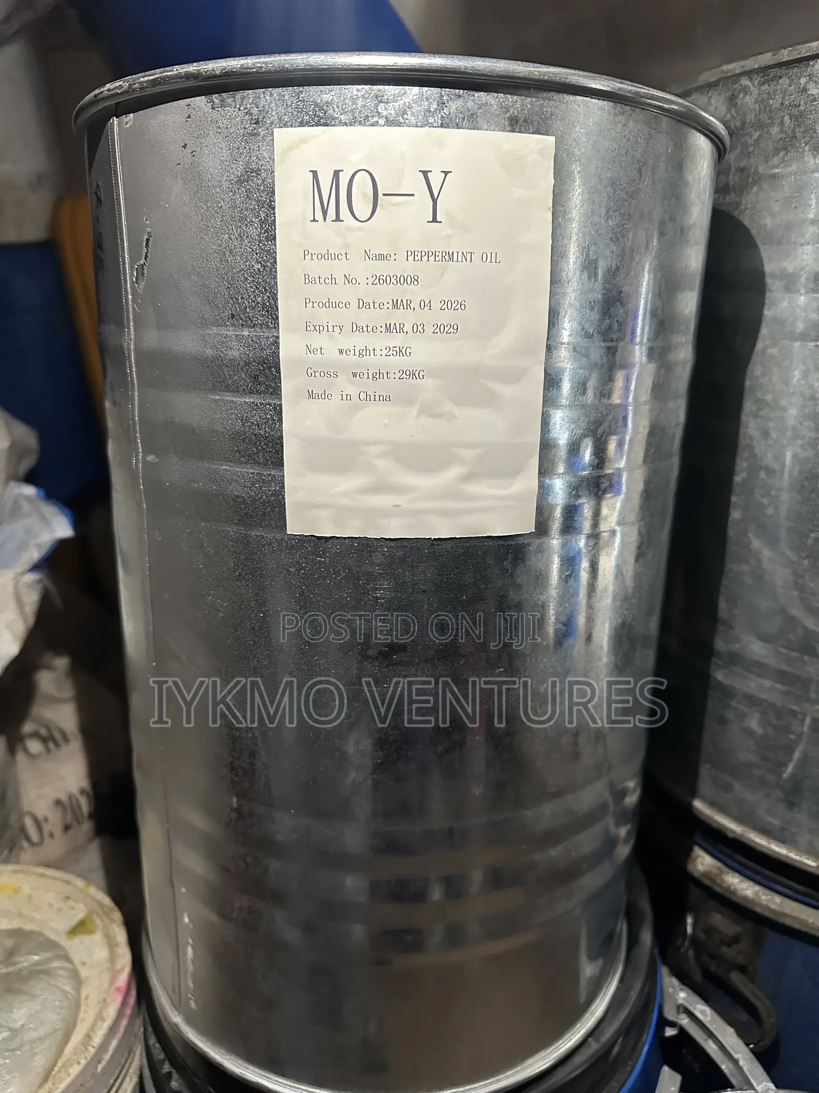 Peppermint Oil / 25kg