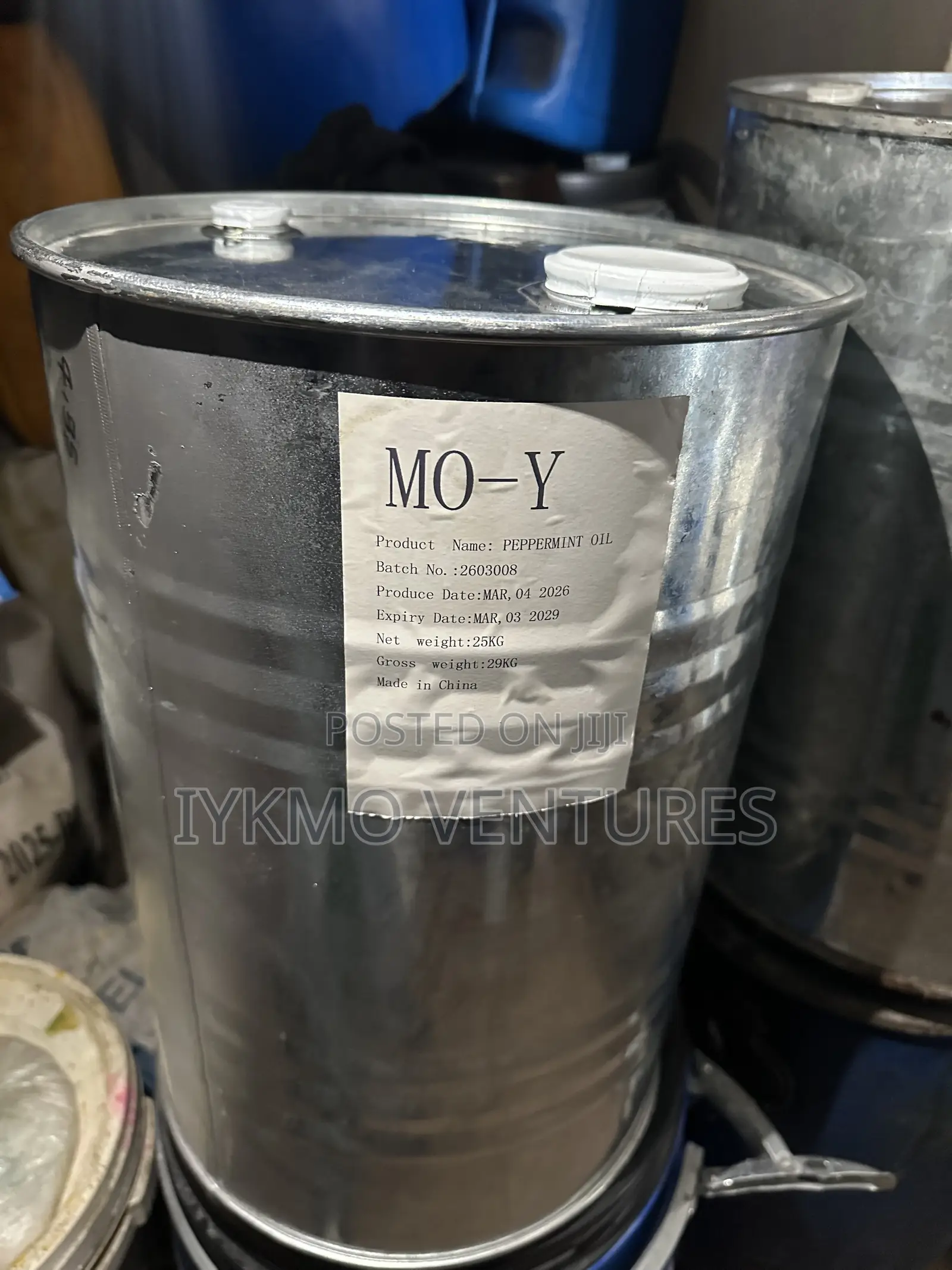 Peppermint Oil / 25kg