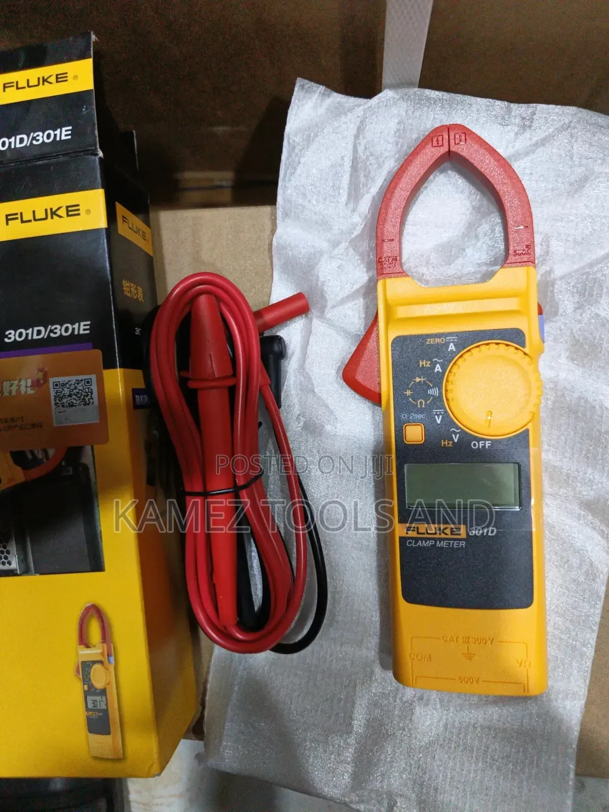 Fluke 301D AC/Dc Digital Clamp Meter