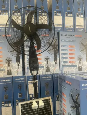 Charweek 18-Inch AC/DC Rechargeable Standing Fan
