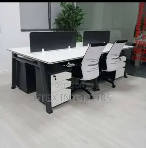 4 Seaters Office Work Station