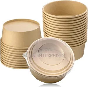 Kraft Paper Salad Bowl 1000ml