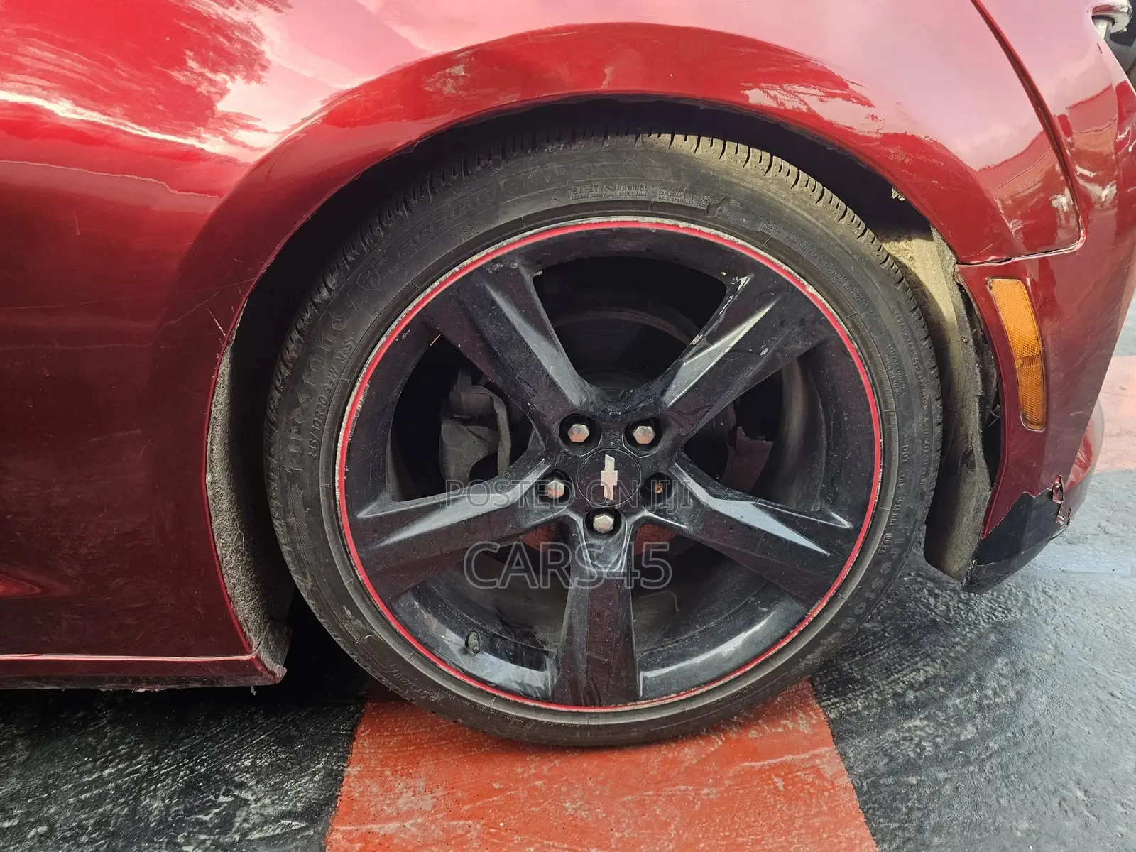 Chevrolet Camaro 2017 Red