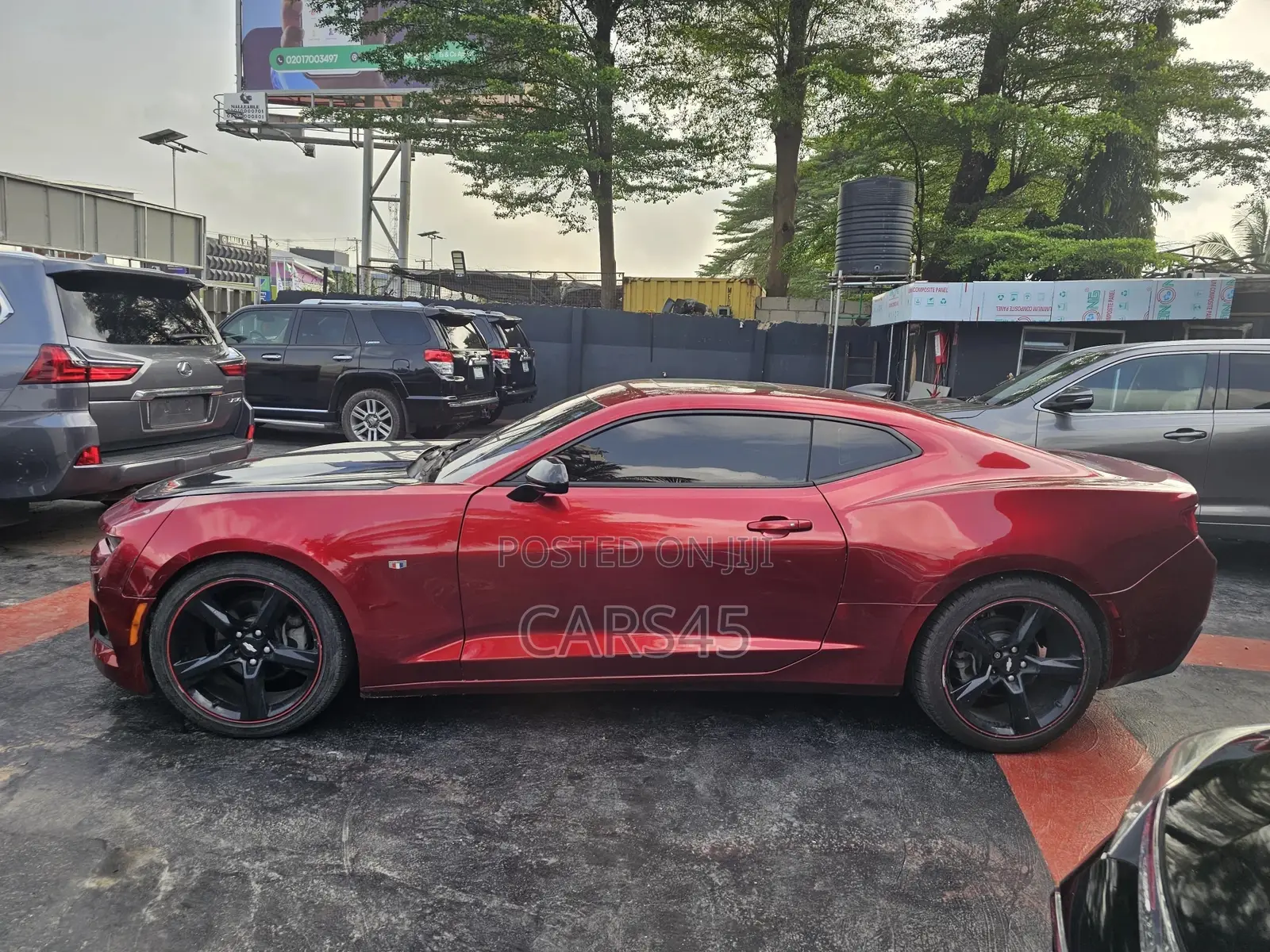 Chevrolet Camaro 2017 Red