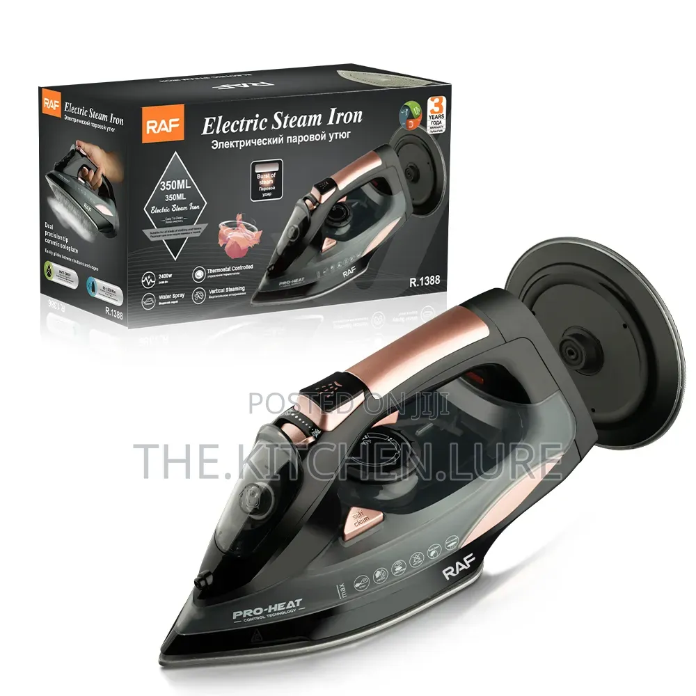 RAF Cordless Electric Steam Iron
