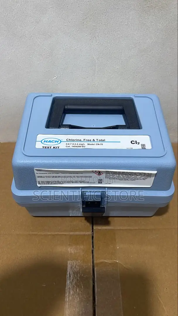 Chlorine (Free and Total) Test Kit, Model CN-70