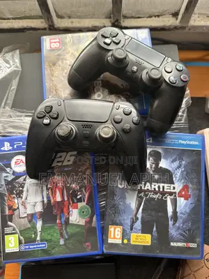 PS4 Pro With 4games